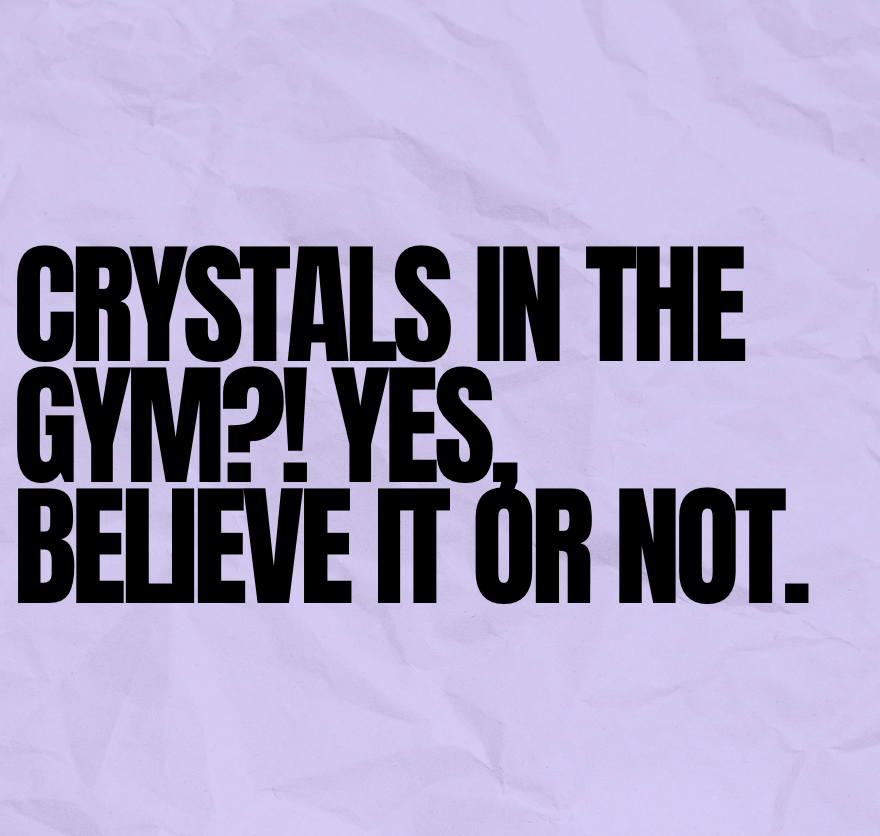 💪 Crystals in the Gym? Yep — Even If You Don’t “Believe” in Them