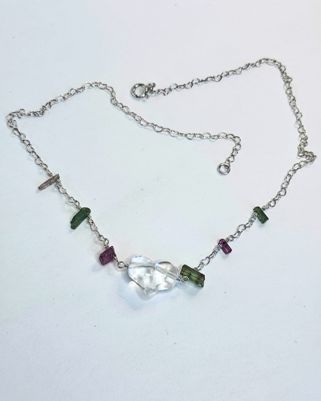 HEART PRISM NECKLACE
