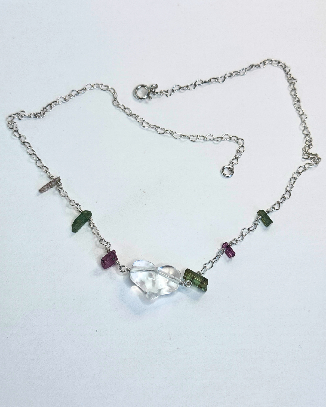 HEART PRISM NECKLACE