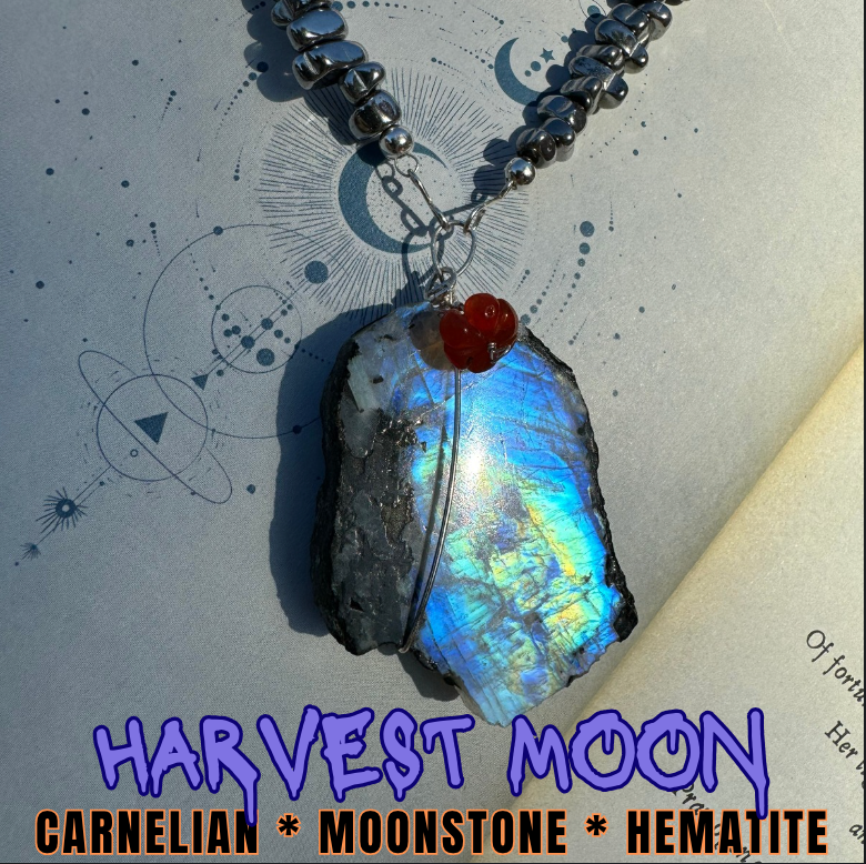 CARNELIAN MOONSTONE HEMATITE