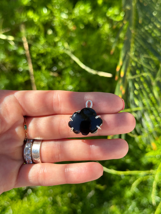 CLOUDY DAY PENDANT BLACK ONYX