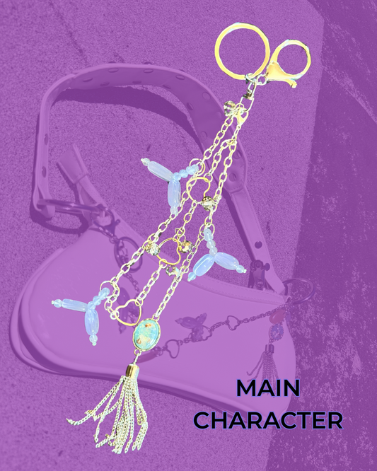 Main character bag charm