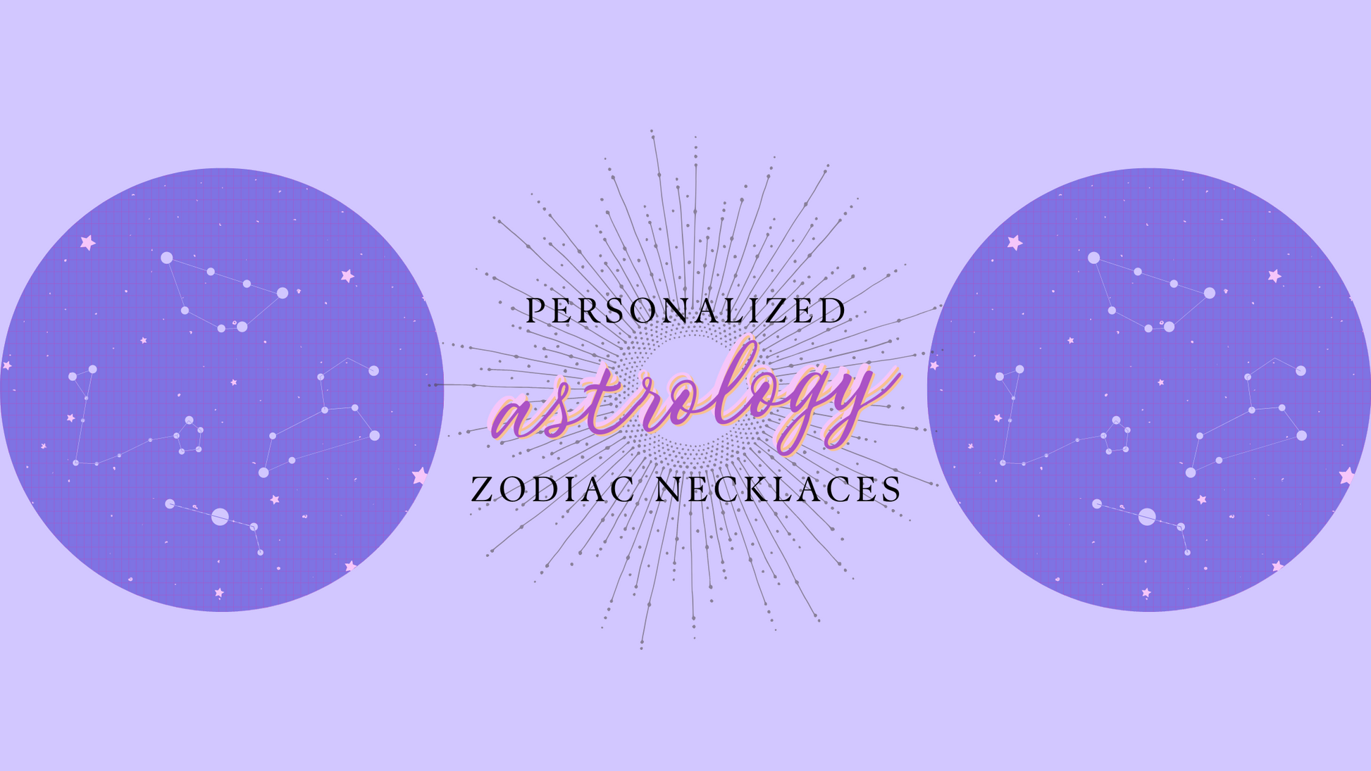 PERSONALIZED ASTROLOGY ZODIAC NECKLACES CUSTOM