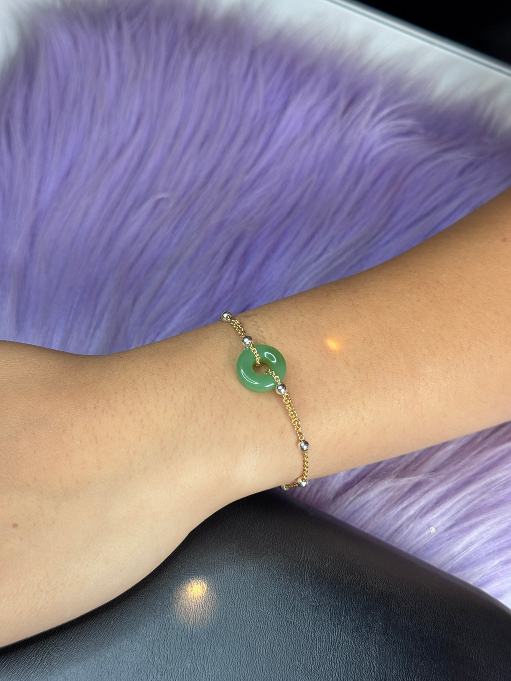 Permanent jewelry experience at BIJUT Collection in San Diego Gaslamp
