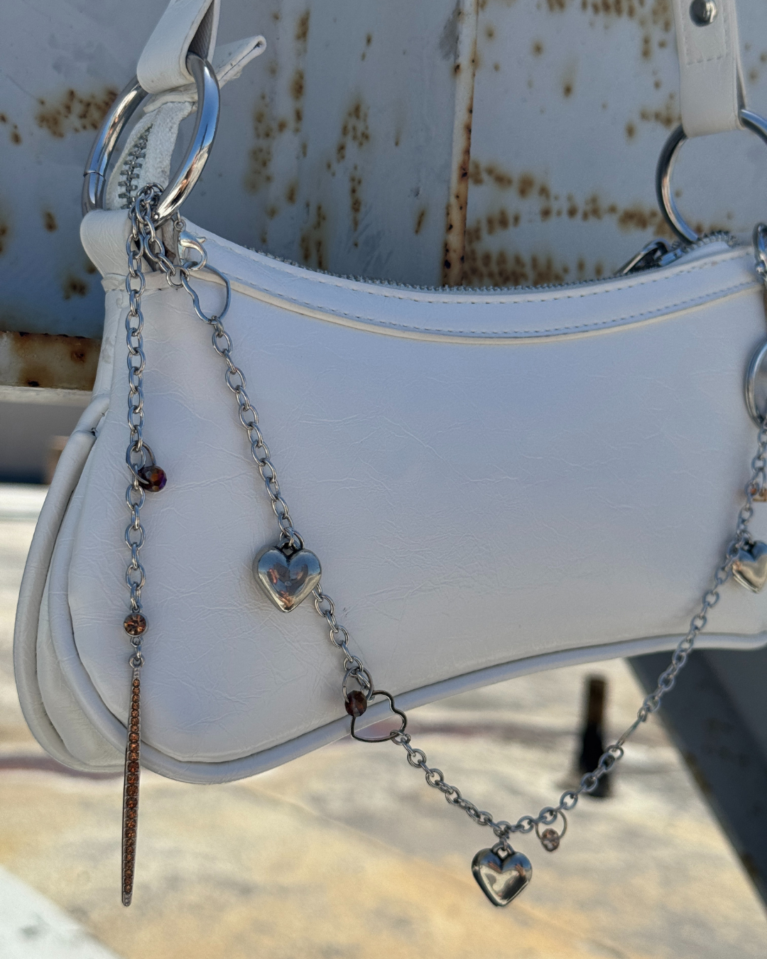 main talent bag charm recycled jewelry y2k