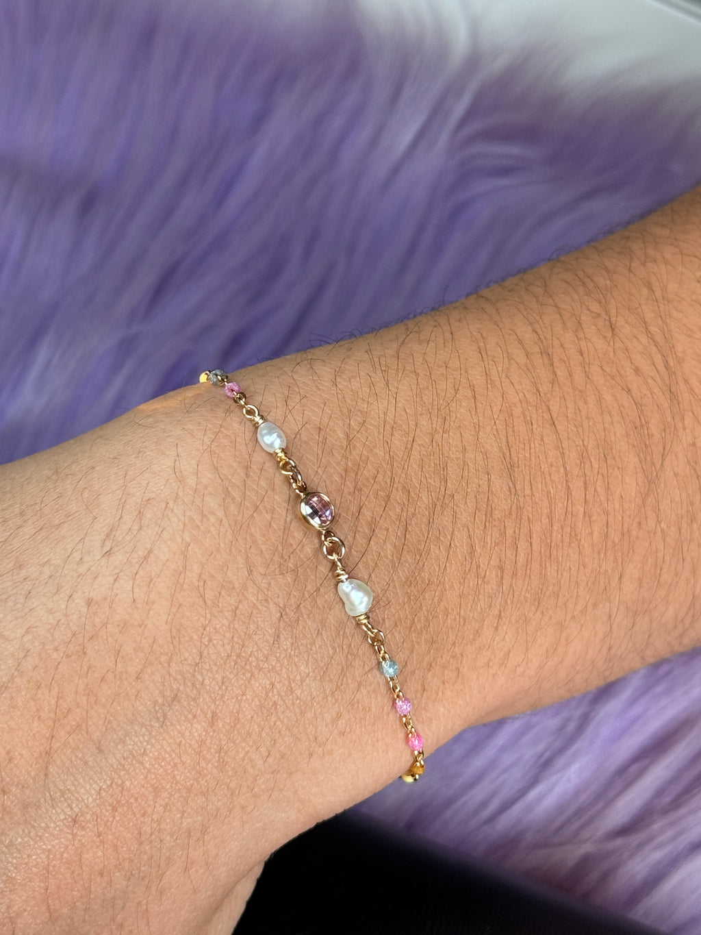Permanent jewelry experience at BIJUT Collection in San Diego Gaslamp