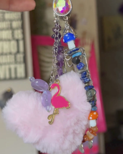shroomie chick bag chain y2k recycled jewelry