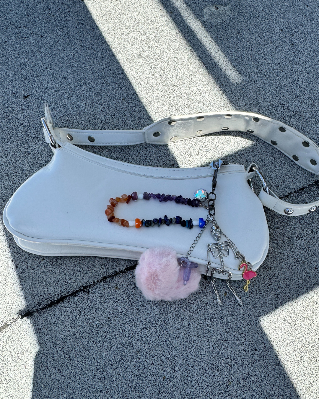 shroomie chick bag chain y2k